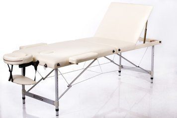 Масажний стіл RESTPRO ALU 3 Бежевий ALU-3-CREAM фото