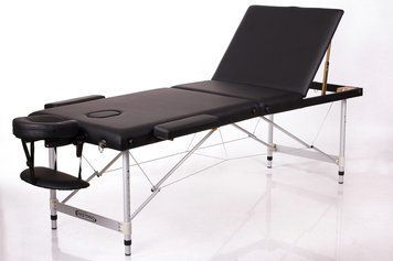 Масажний стіл RESTPRO ALU 3 Чорний ALU-3-BLACK фото